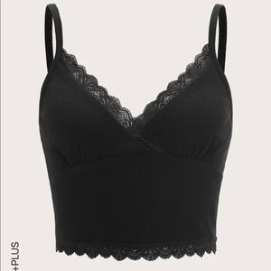 Plus size Cropped cami